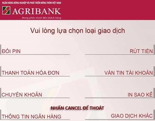 Lảm thẻ ATM ngân hàng Agribank