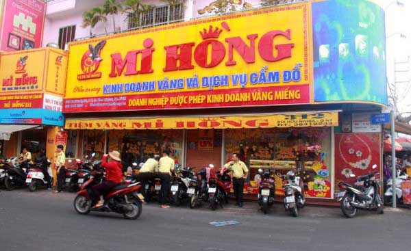 Giá vàng Mi Hồng